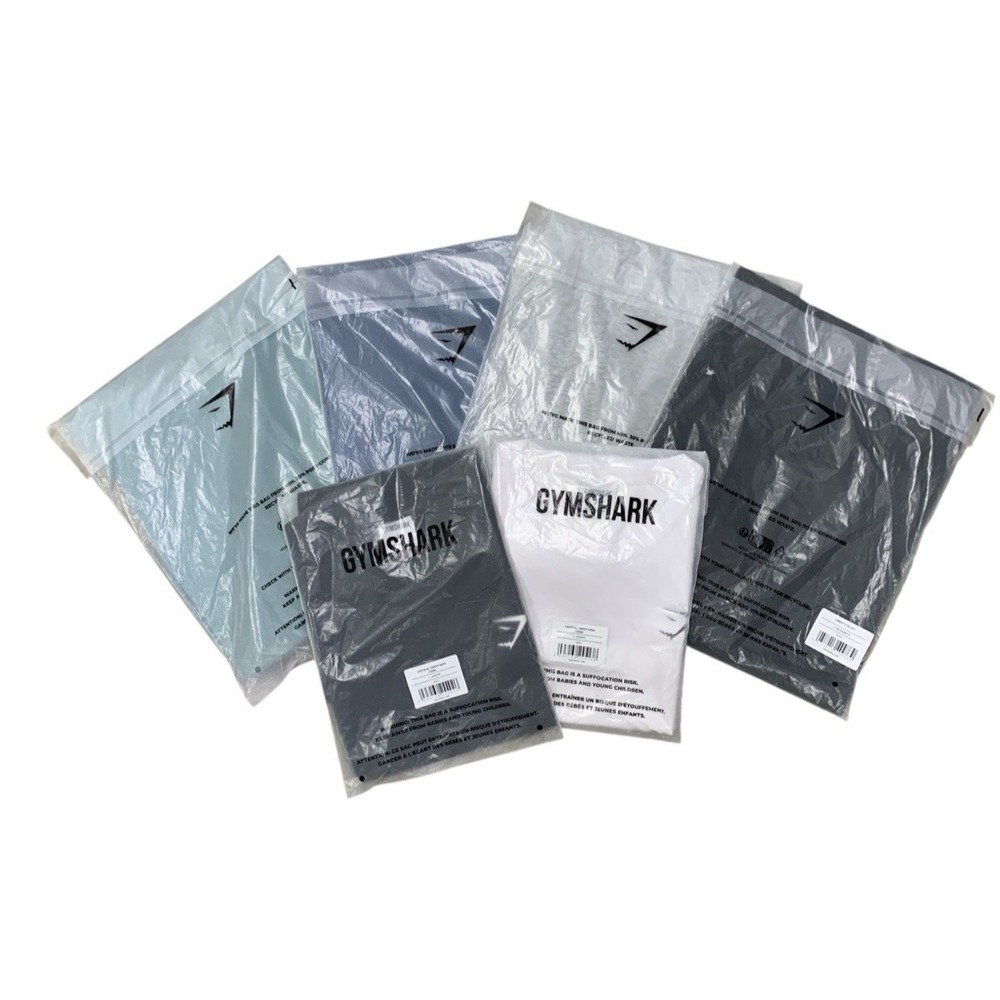 Lot Of 6 Gymshark Mens  4 Shirts And 2 Tanks In  Assorted Colors Size Large